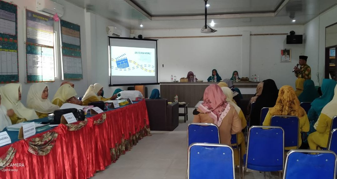 Pembinaan Lomba Administrasi PKK Kampung Tualang